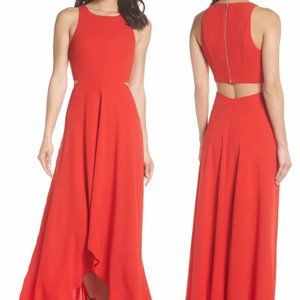 Ali & Jay Red Cutout Dress
